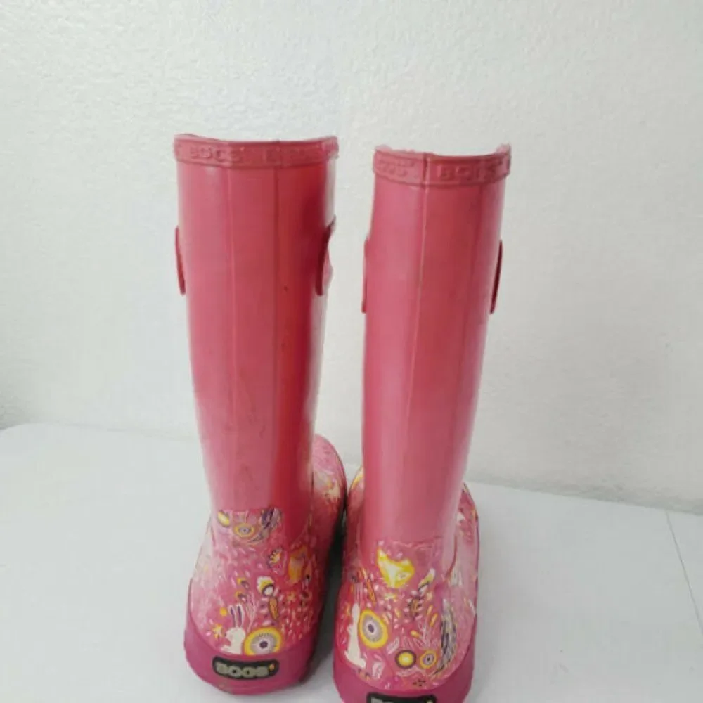 Bogs‎ Unisex Kids 71739 690 Waterproof Rain Boots 5